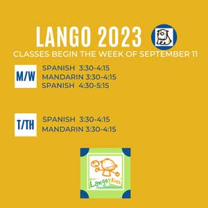 Lango Kids 2023 flyer